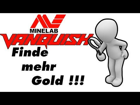 Metalldetektor-Einmaleins: Gold finden mit Minelab Vanquish - Crazy Detectors
