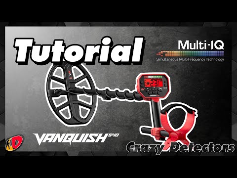 Minelab Vanquish 540 – Settings/Einstellungen - Crazy Detectors