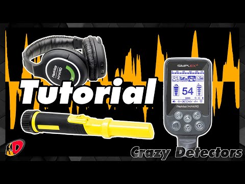 Nokta Makro Simplex + Pinpointer mit Kopfhörern pairen - Crazy Detectors