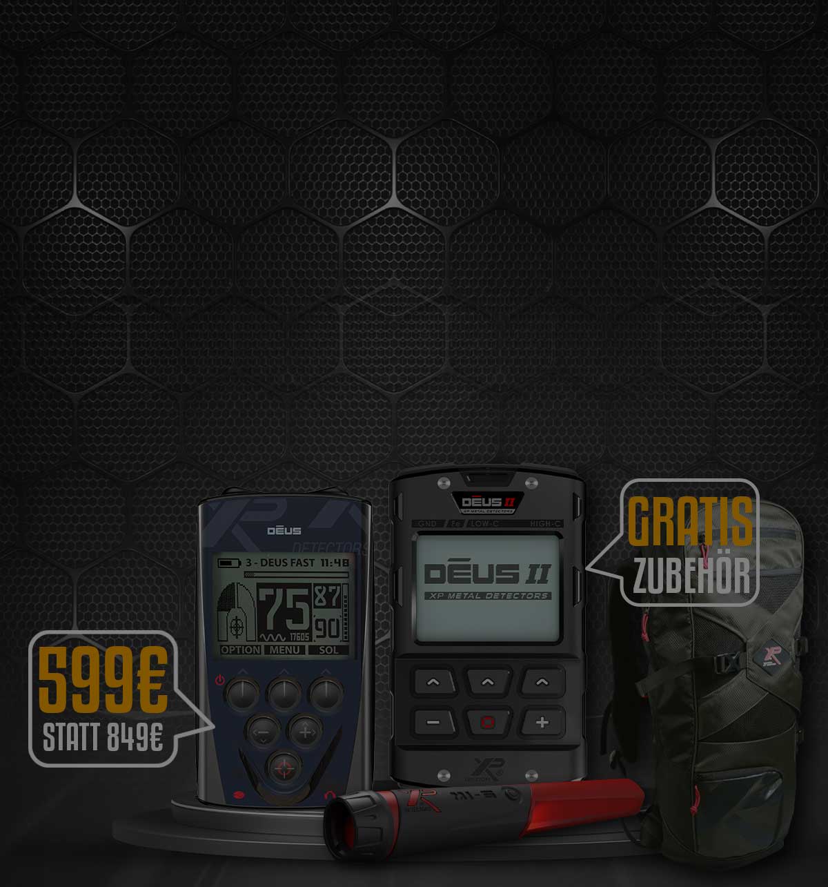 XP Deus Metalldetektoren im Angebot