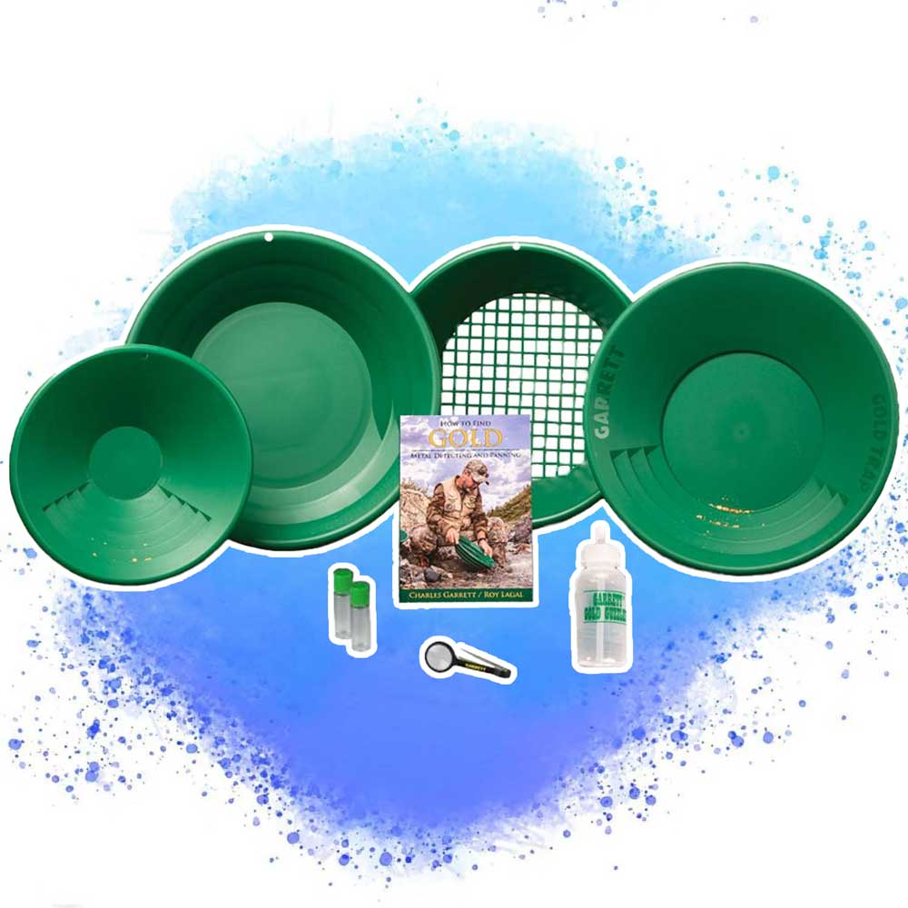 Garrett Goldwaschpfannen-Set - Crazy Detectors