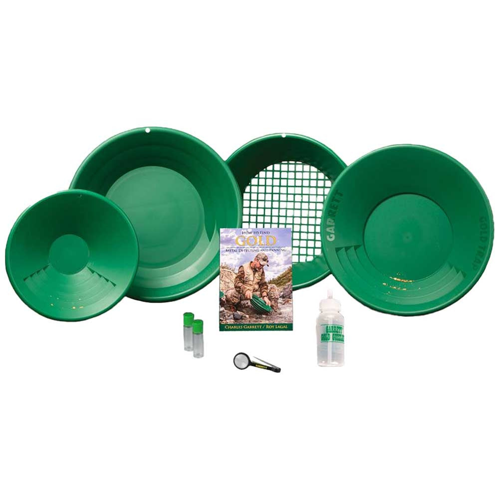 Garrett Goldwaschpfannen-Set - Crazy Detectors