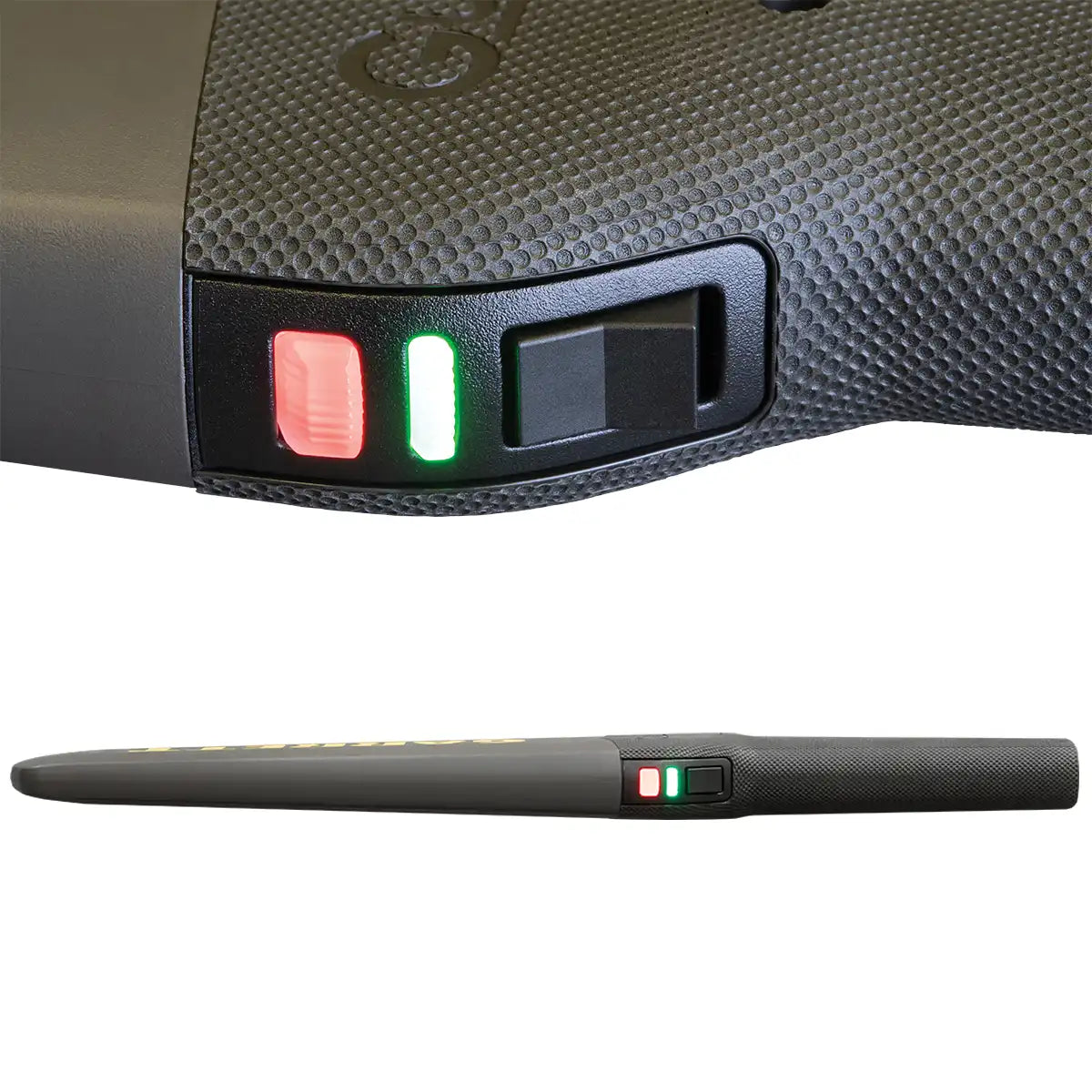 Garrett Guide Security Metalldetektor Handscanner mit Ladestation und Steckerset