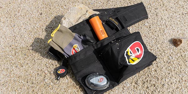 Crazy Detectors Fundtasche mit Pinpointer