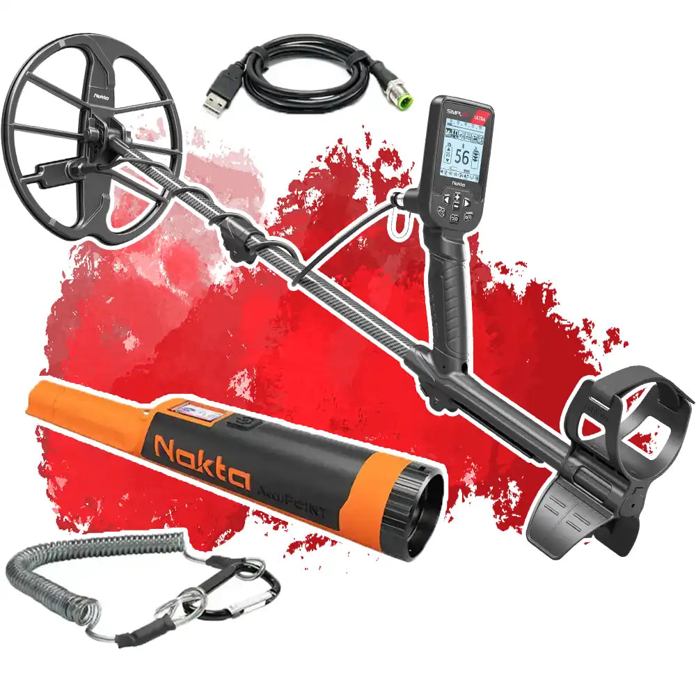 Nokta Simplex Ultra Metalldetektor inkl. GRATIS AccuPOINT LITE