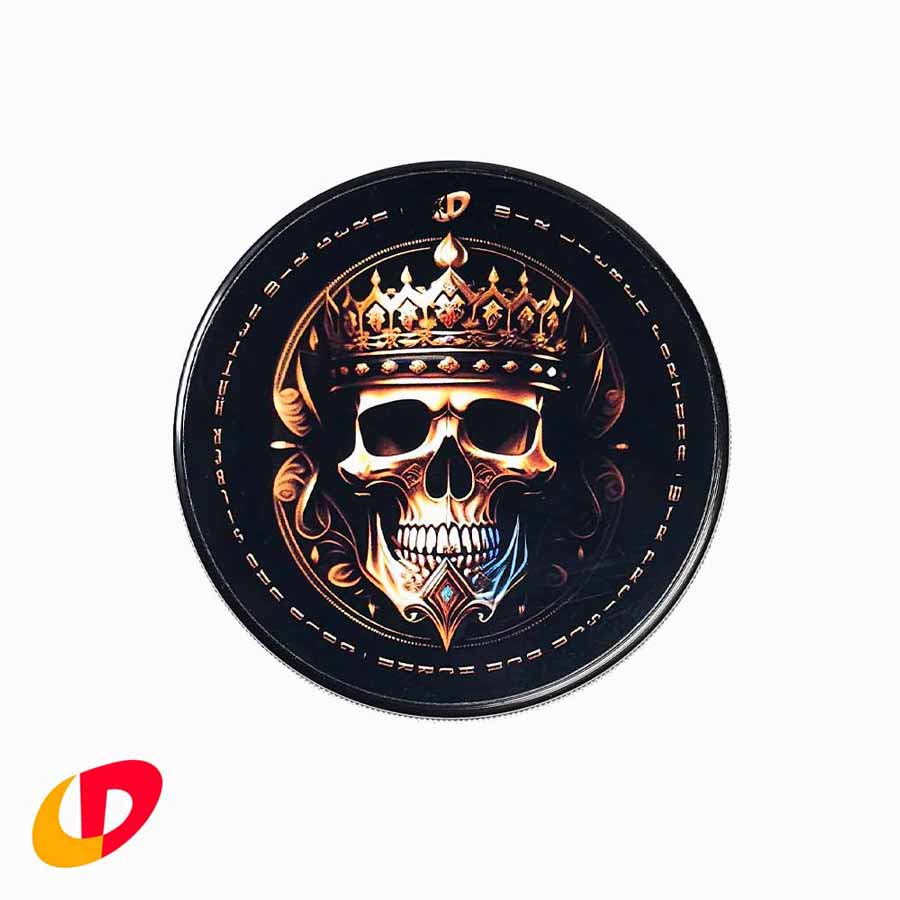 Crazy Detectors - Großes Coinpad für Funde mit Totenkopf Motiv