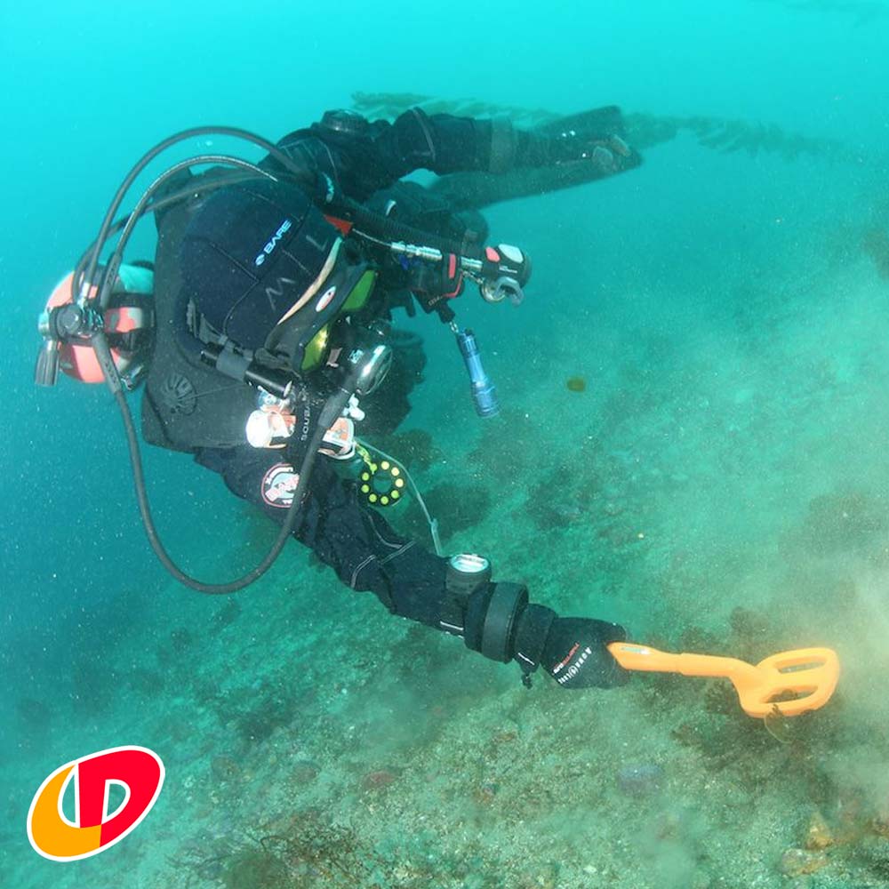 Quest Scuba Tector - handlicher Unterwasser Metalldetektor für den Urlaub
