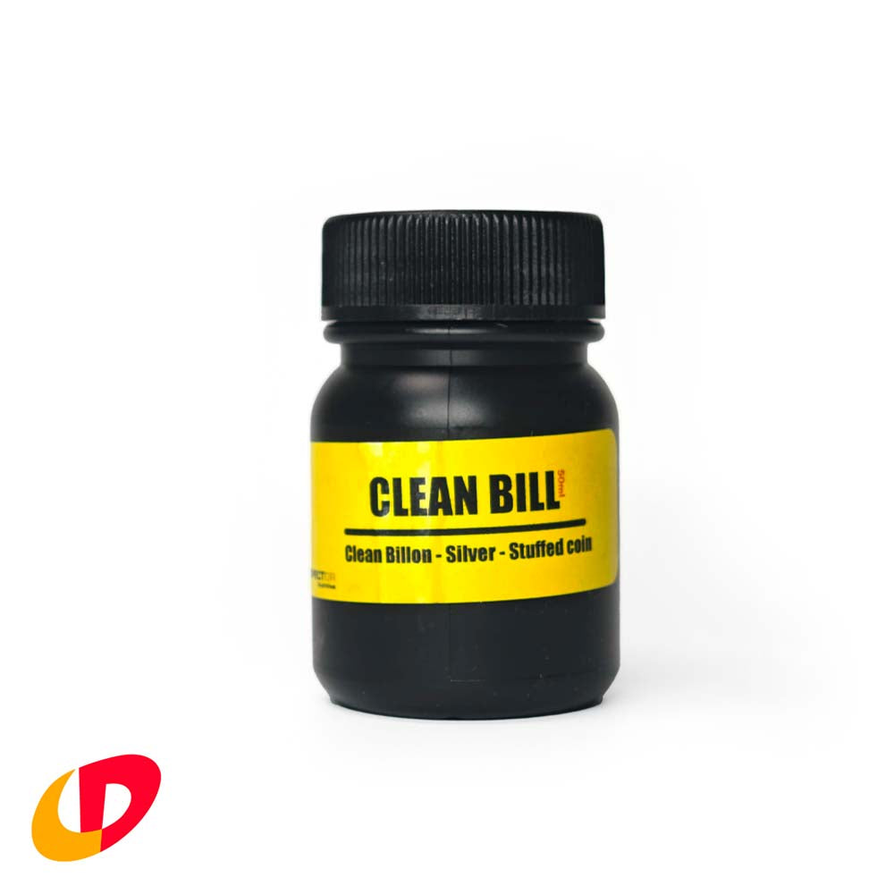 Silbermünzen reinigen mit Cleanbill