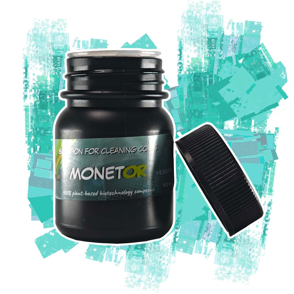 Bodenfunde reinigen mit Monetor