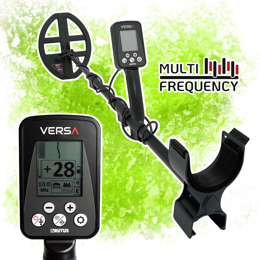 Rutus Versa Metalldetektor mit 28.5 cm Spule