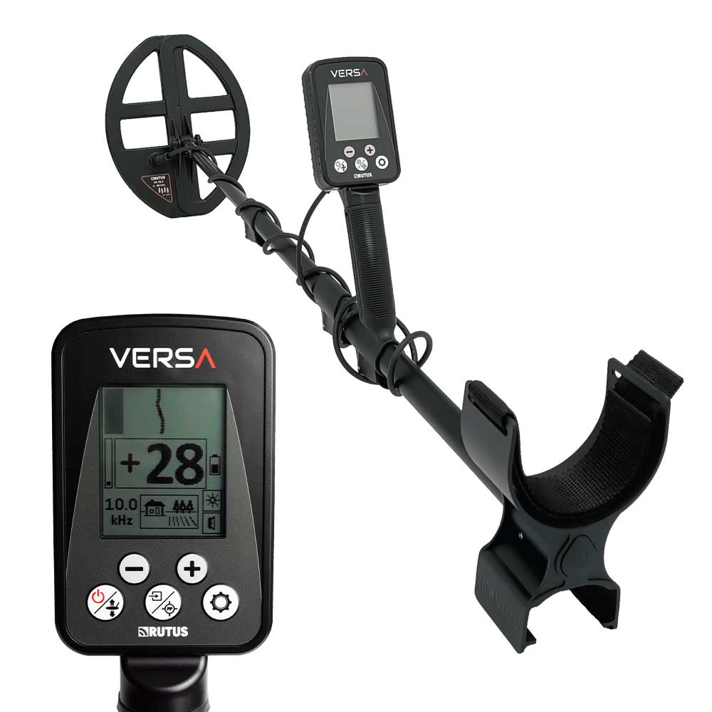 Rutus Versa Metalldetektor mit 28.5 cm Spule