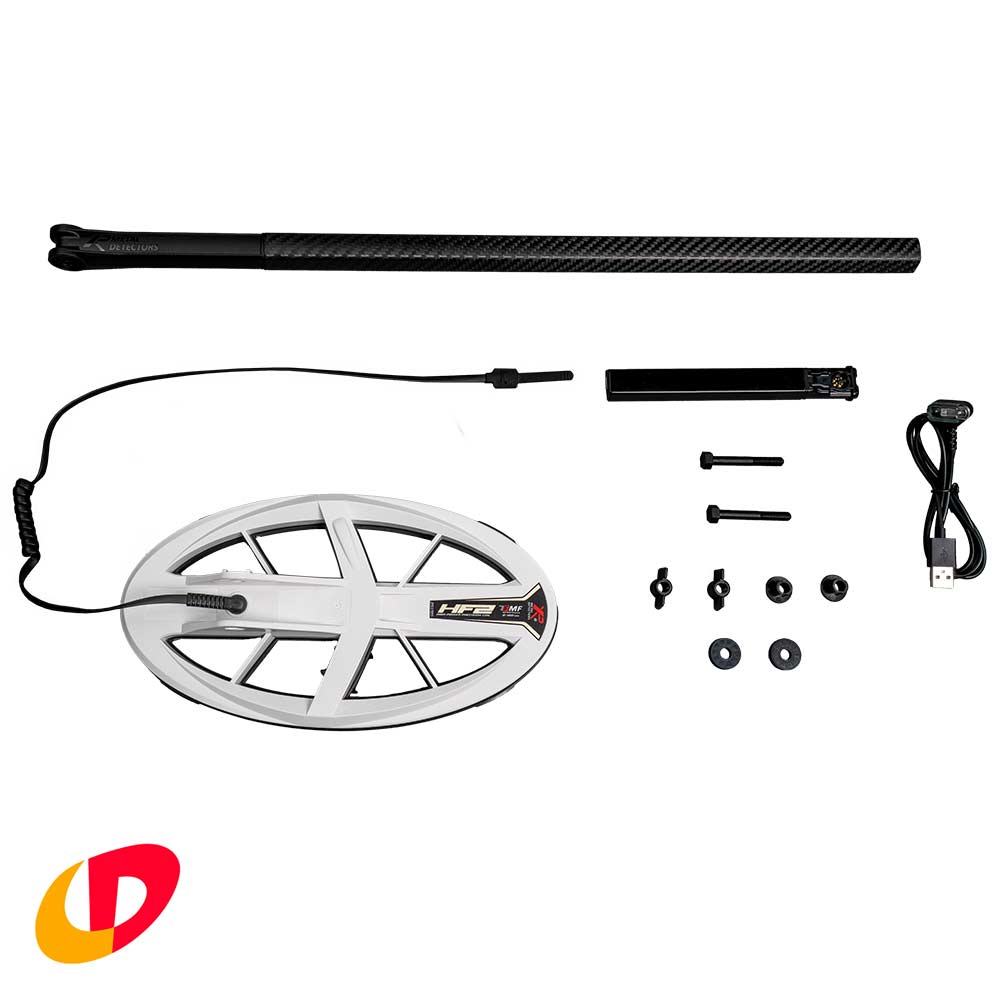 HF-Spule für den XP Deus 2 - HF2 Lieferumfang