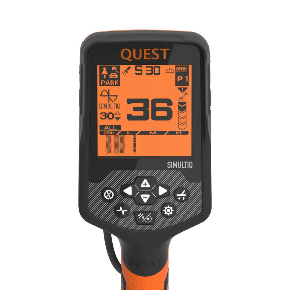 Quest S30 Multifrequenz-Metalldetektor