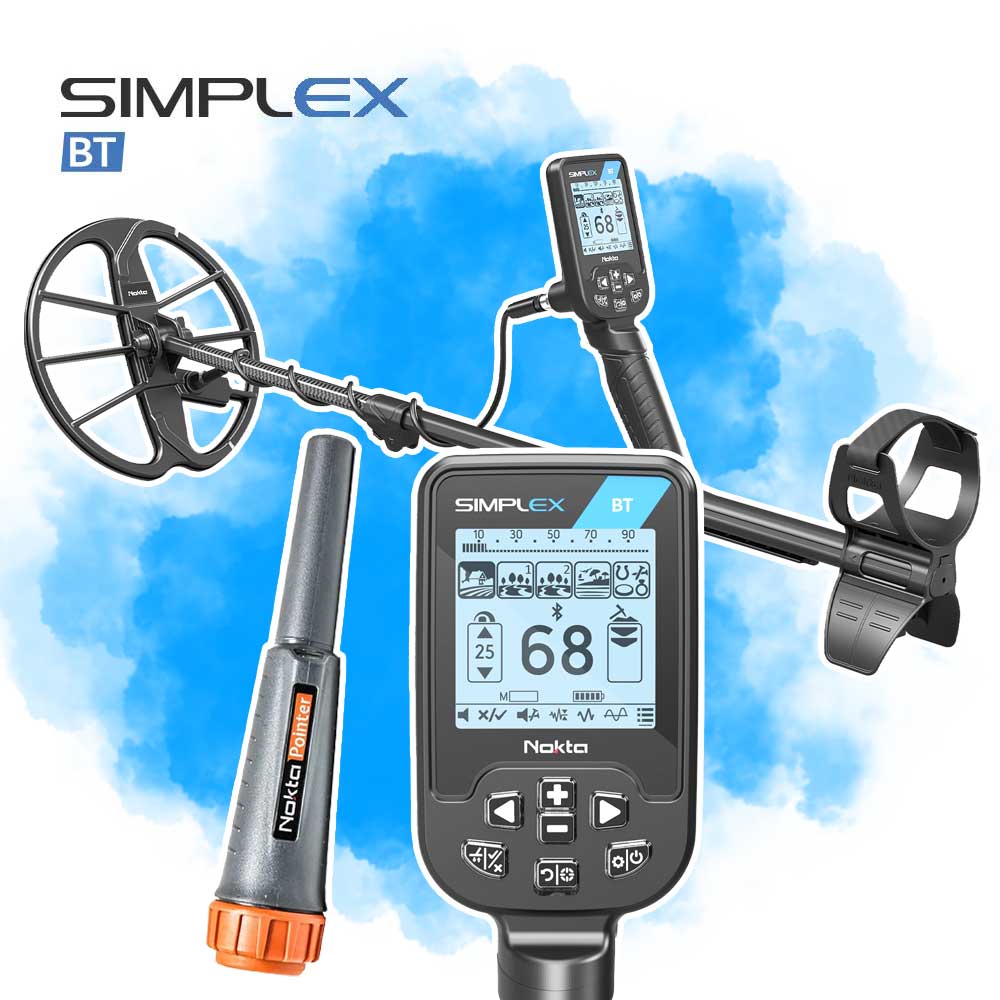 Nokta Simplex BT mit Nokta Pointer - Crazy Detectors