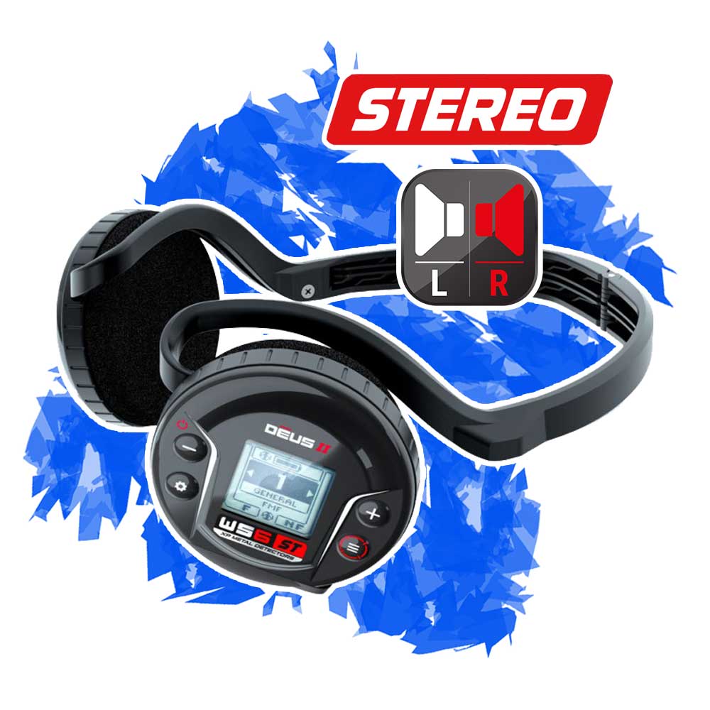 Neue XP Deus 2 Stereo Funkkopfhörer WS6 ST