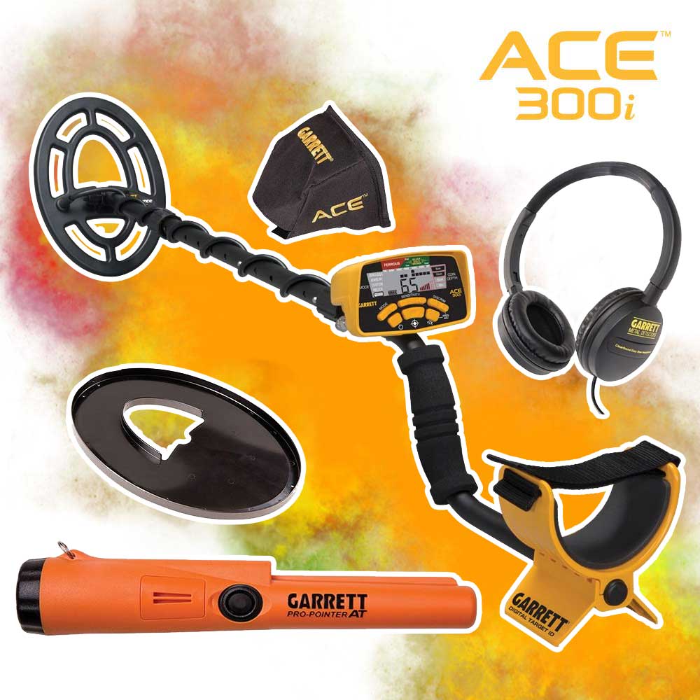 Garrett ACE 300i™ inkl. Pro-Pointer AT - Crazy Detectors