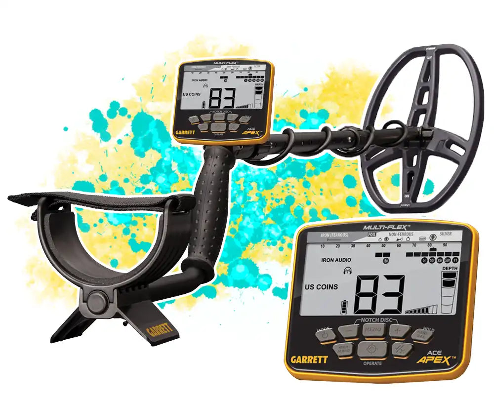 Garrett ACE Apex™ Metalldetektor mit Raider Spule