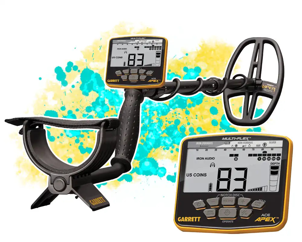 Garrett ACE Apex™ Metalldetektor mit Viper Spule