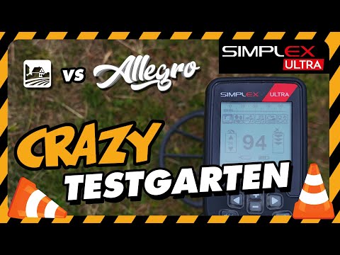 Nokta Simplex Ultra im Testfeld-Duell: Standard Feld vs Allegro Programm