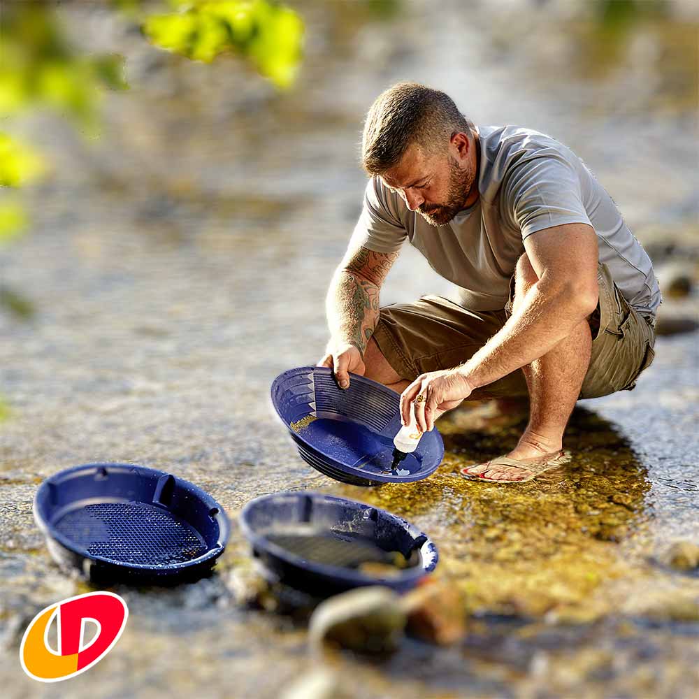 XP Goldwaschpfannen Set - Crazy Detectors