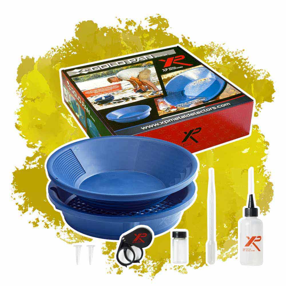 XP Goldwaschpfannen Set - Crazy Detectors