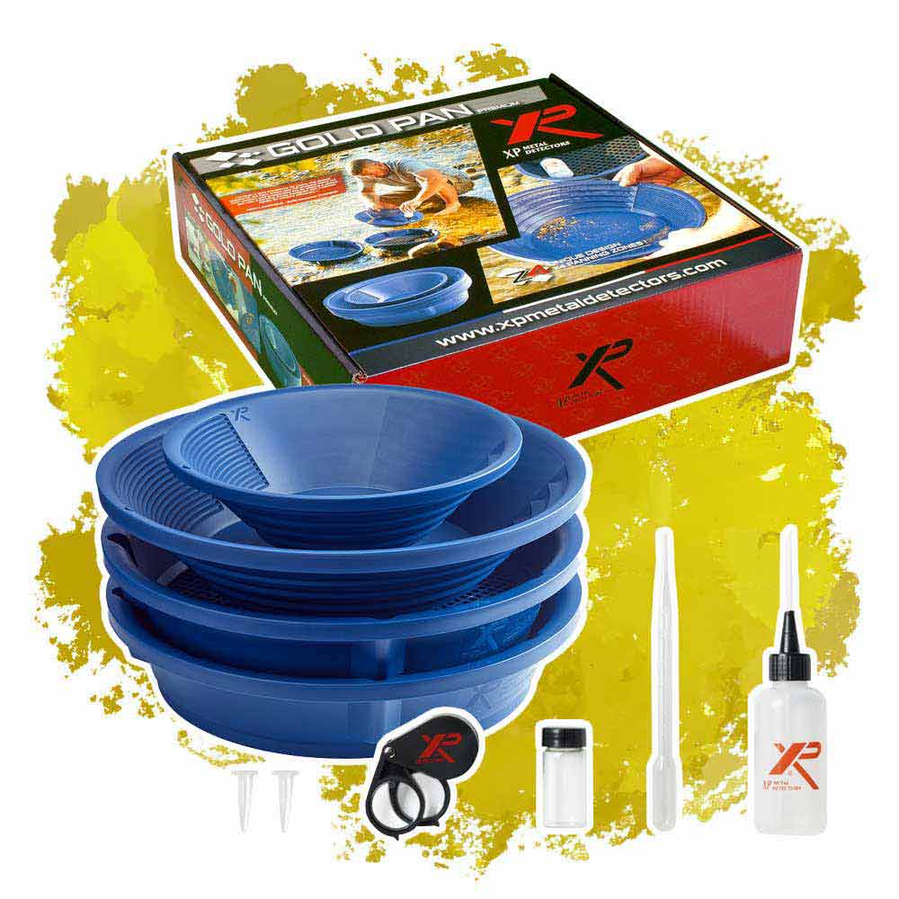 XP Goldwaschpfannen Set - Crazy Detectors