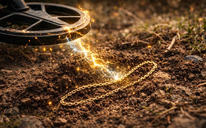 Was erkennt ein Metalldetektor nicht?