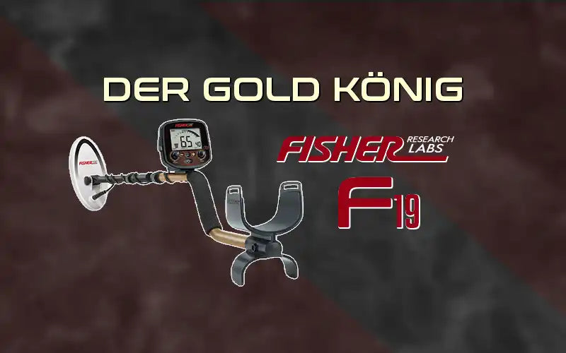 Fisher F19 Golddetektor kaufen – der günstigste Golddetektor der Welt