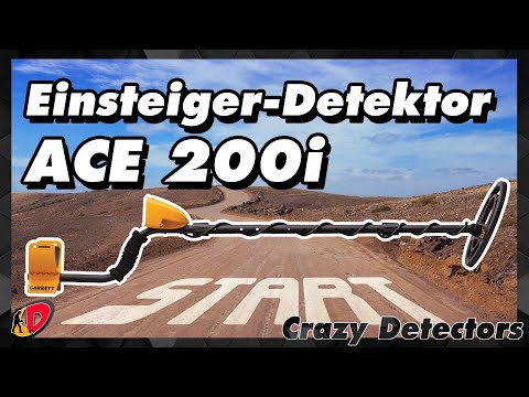 Garrett ACE 200i – Empfehlung für Anfänger - Crazy Detectors