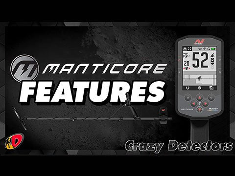 Minelab Manticore: Erster Eindruck - Crazy Detectors