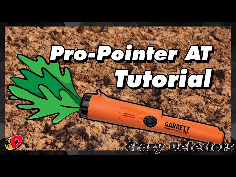 Pinpointer Garrett Pro-Pointer AT Tutorial - Crazy Detectors
