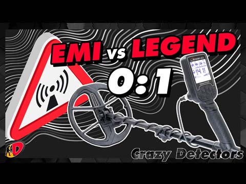 So trotzt der Nokta Legend EMI - Crazy Detectors