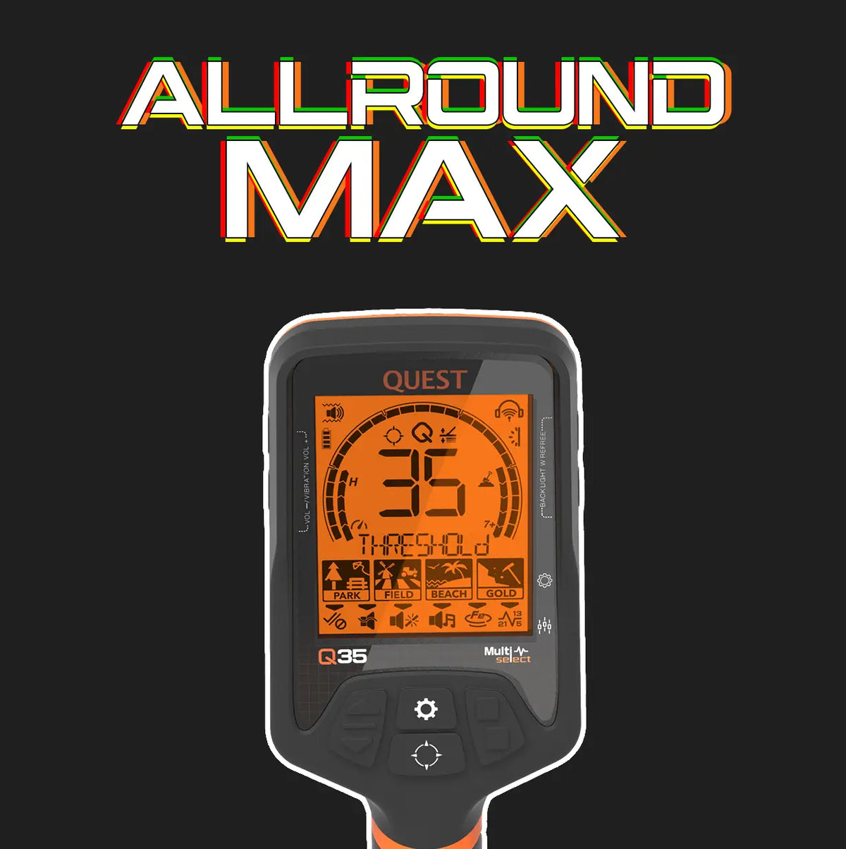 Quest Q35- ALLROUND MAX Suchprogramm