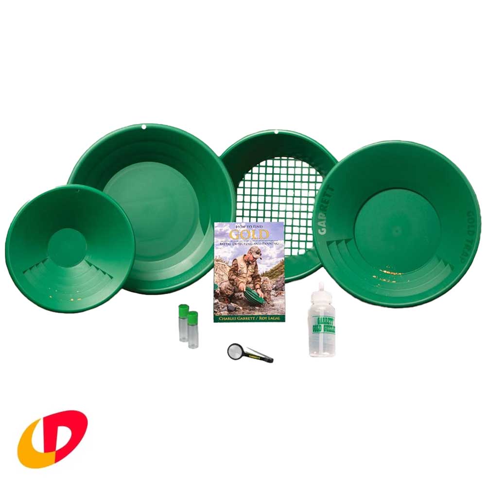 Garrett Goldwaschpfannen-Set - Crazy Detectors