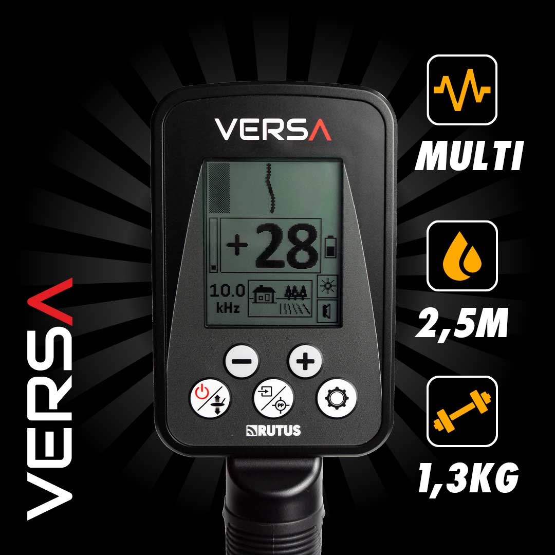 Metalldetektor Empfehlung Rutus Versa 