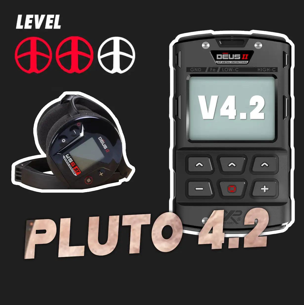 XP Deus 2 - PLUTO 4.2 Suchprogramm