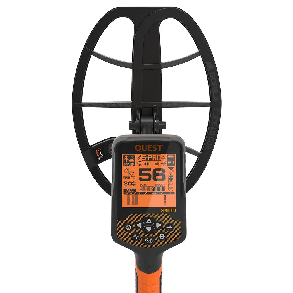 Quest S PRO Multifrequenz-Metalldetektor