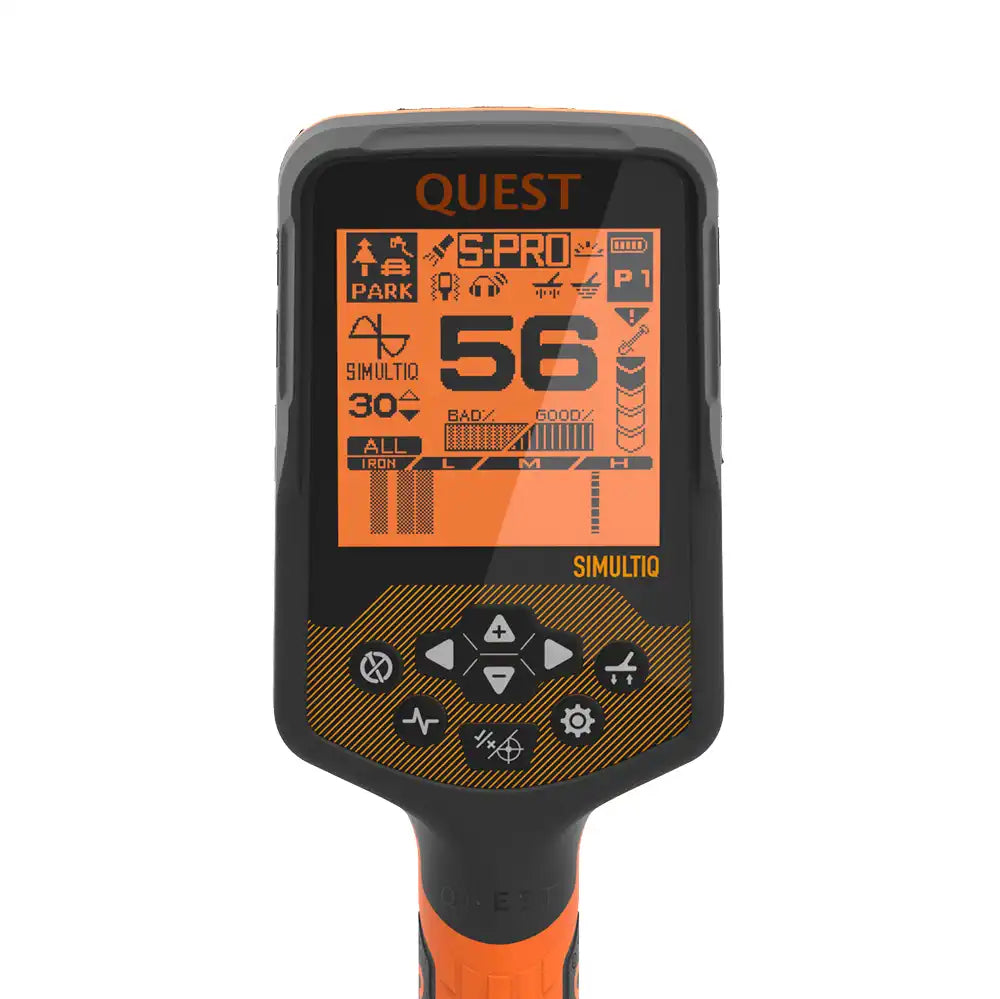 Quest S PRO Multifrequenz-Metalldetektor