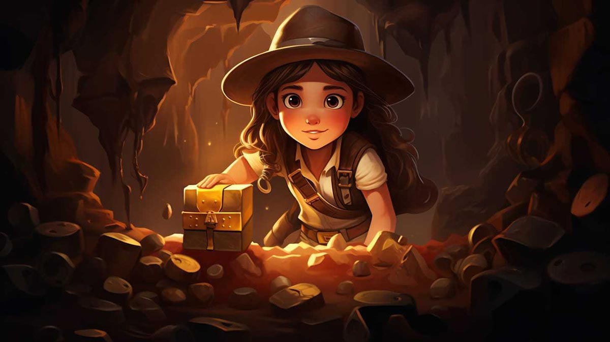 Metalldetektor für Kinder Schatzsuche