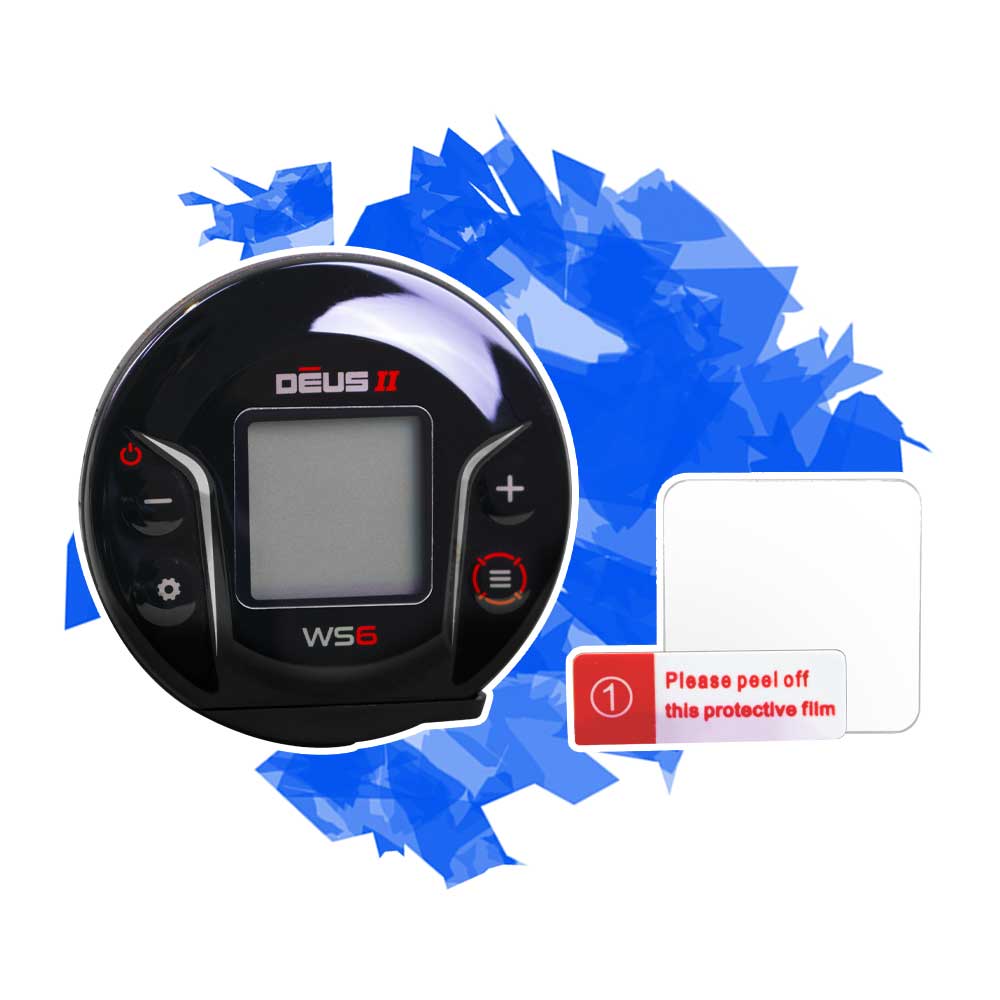 XP Deus II WS6 Displayschutz aus Glas
