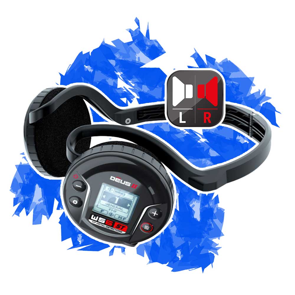 Neue XP Deus 2 Stereo Funkkopfhörer WS6 ST