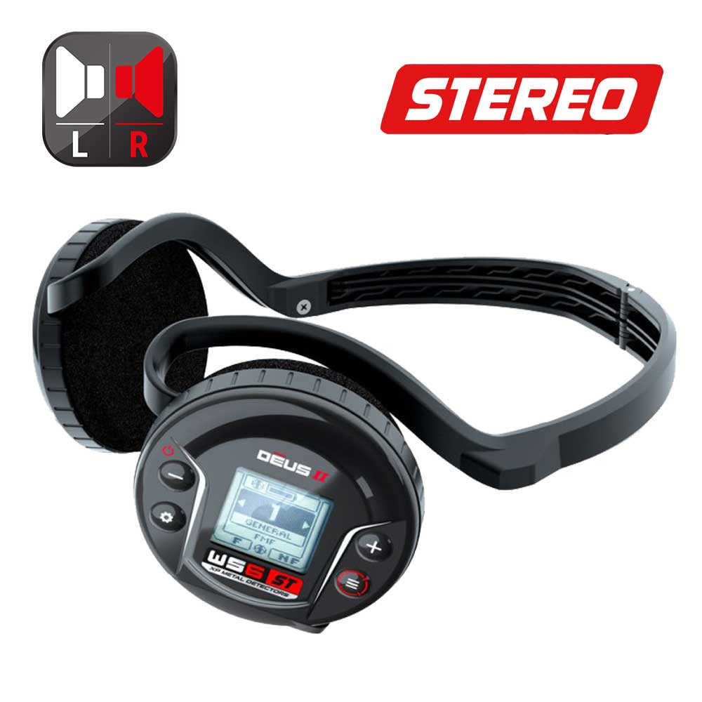 Neue XP Deus 2 Stereo Funkkopfhörer WS6 ST