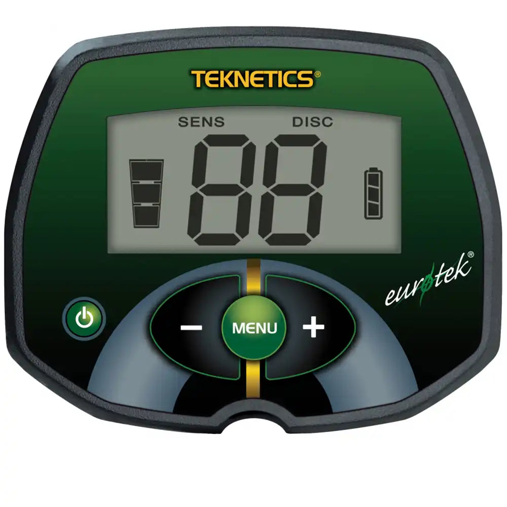 Teknetics Eurotek Metalldetektor mit Displayschutz