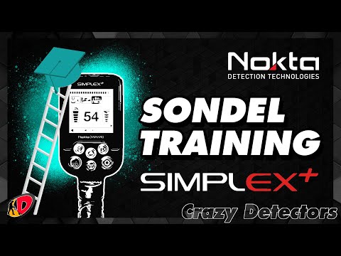Metalldetektor Nokta Simplex+ Set für Einsteiger mit Pinpointer und Sondel Training FAQ